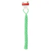 Hondenspeelgoed touw+hendel gr/bl 60cm
