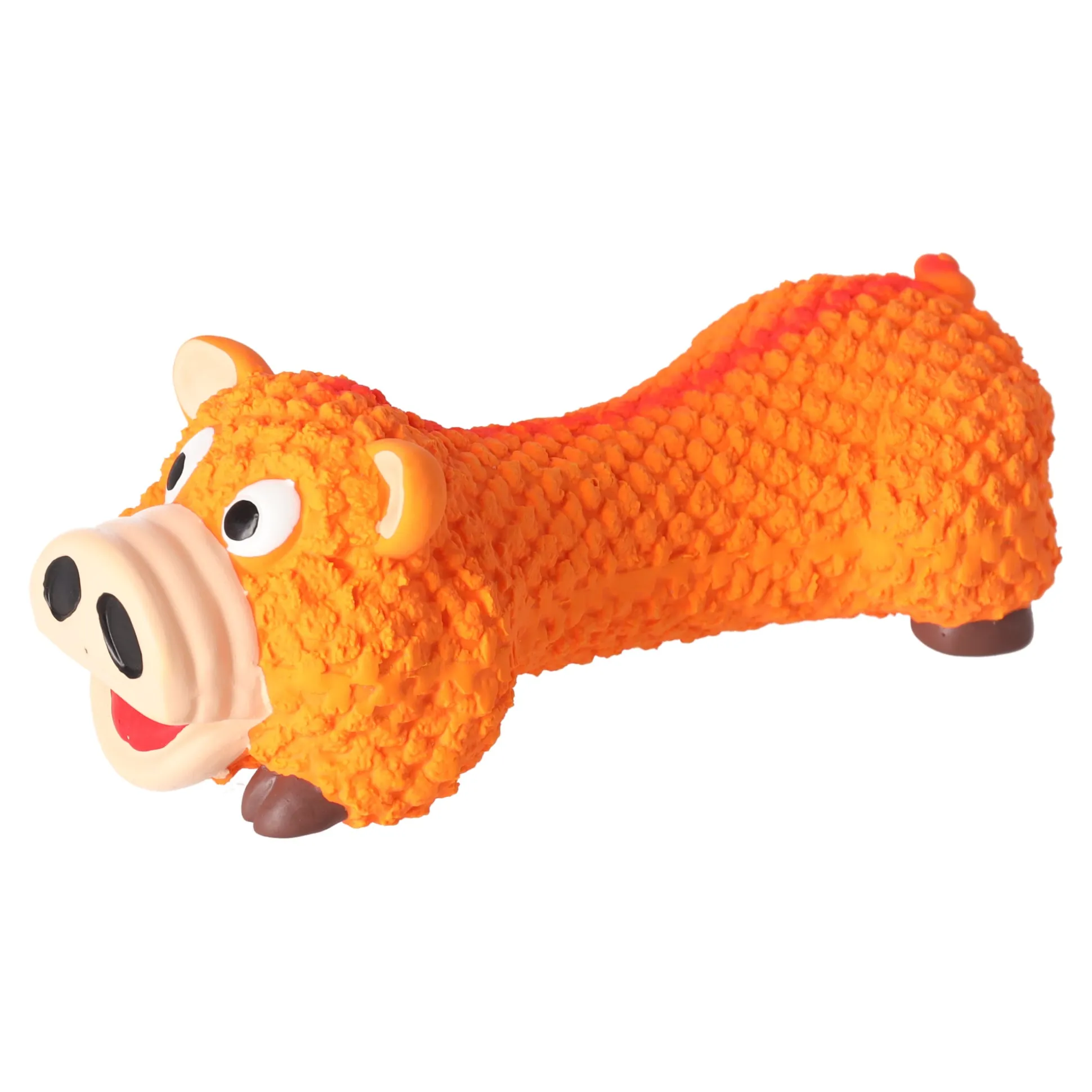 Hondenspeelgoed varken rib 21cm