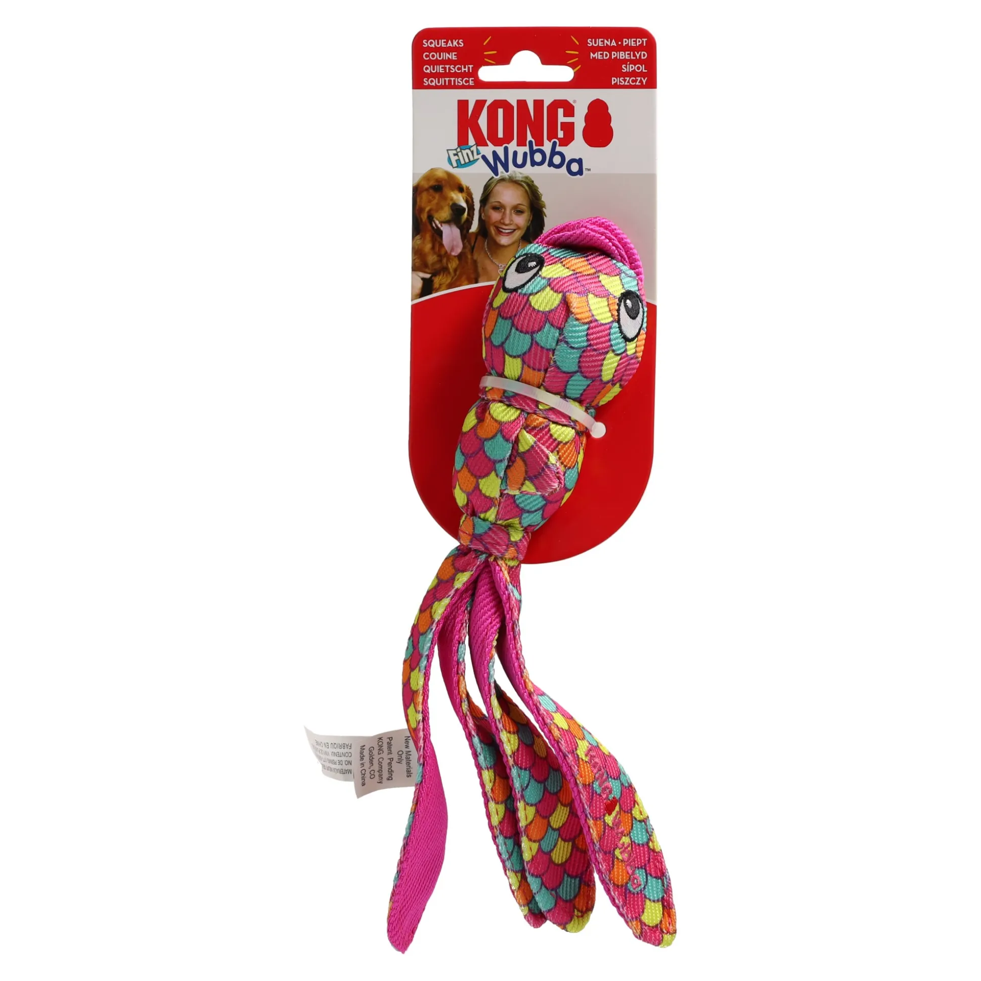Hondenspeelgoed wubba finz small