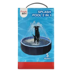 Hondenzwembad met sprinkler 80cm Splash