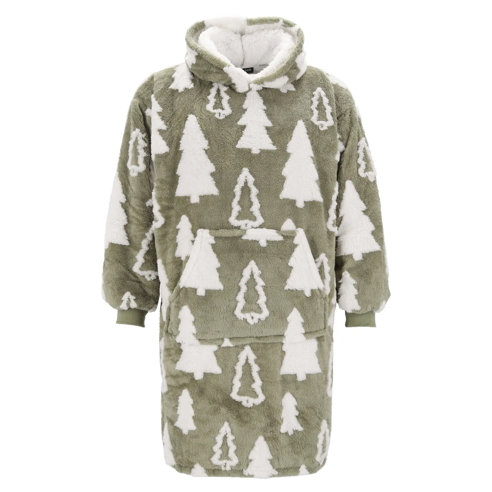 Hoodie trees groen