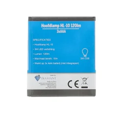 Hoofdlamp 120lm Diamant