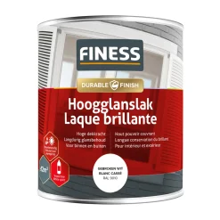 Hoogglans gebroken wit 14205 750ml Finess