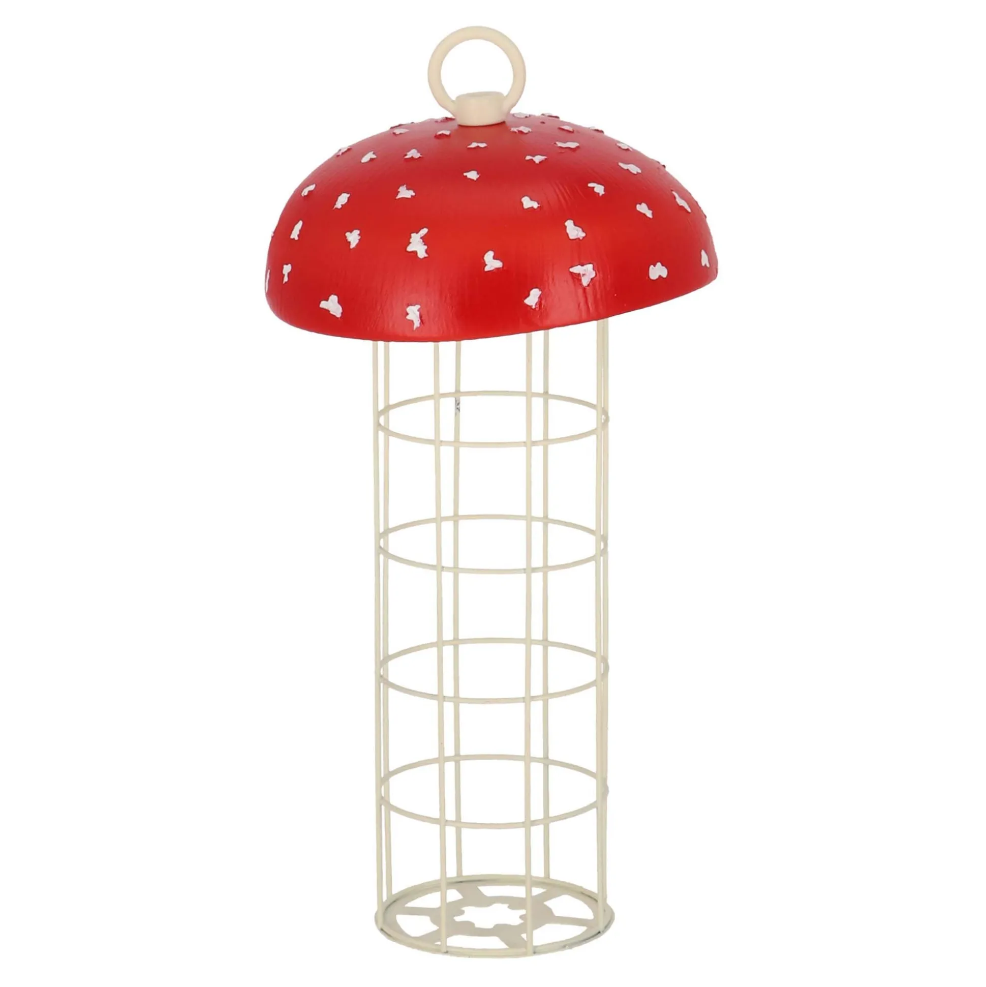 Houder mezenbol paddenstoel 13x24cm