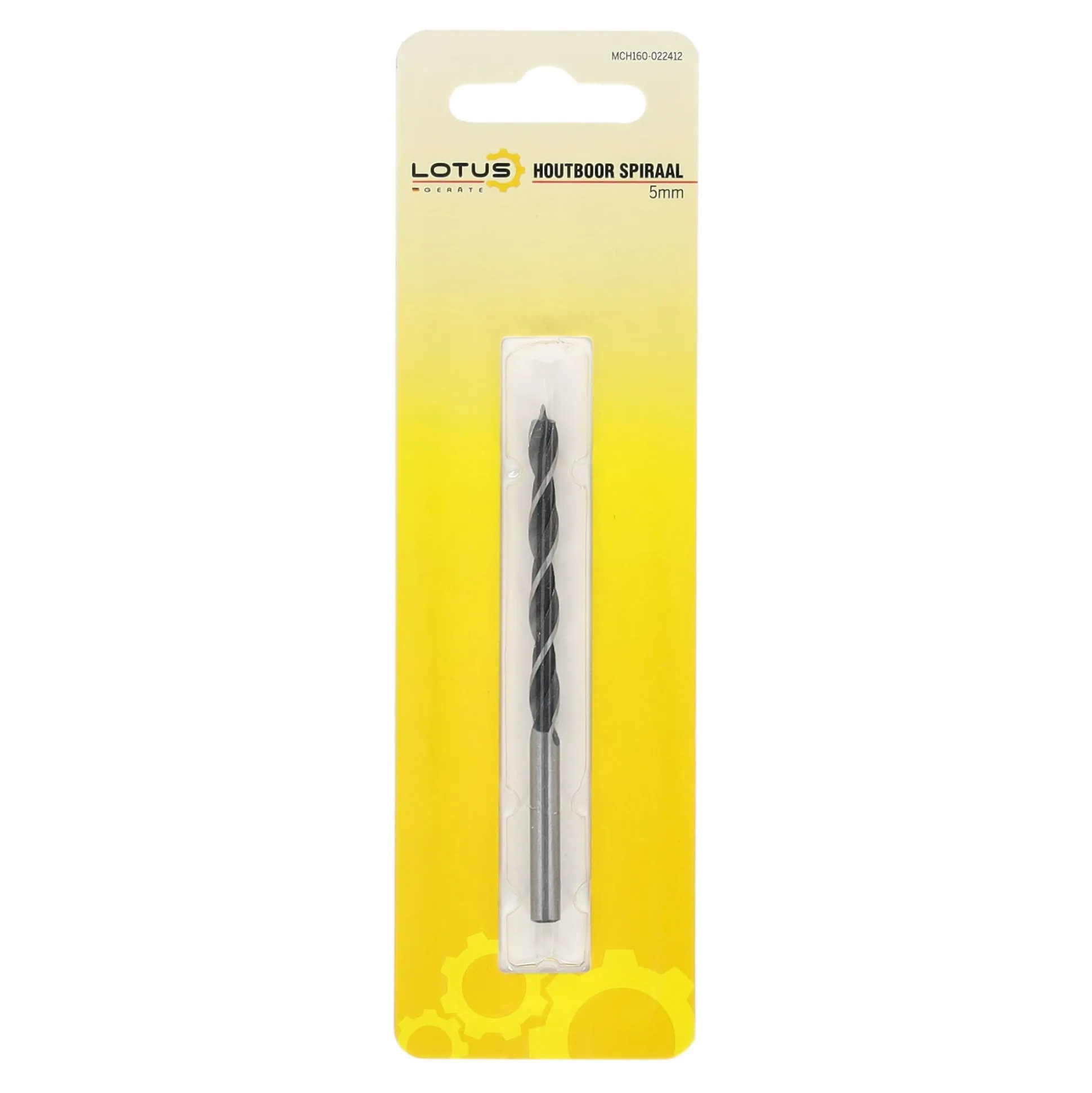 Houtboor spiraal 5 mm Lotus