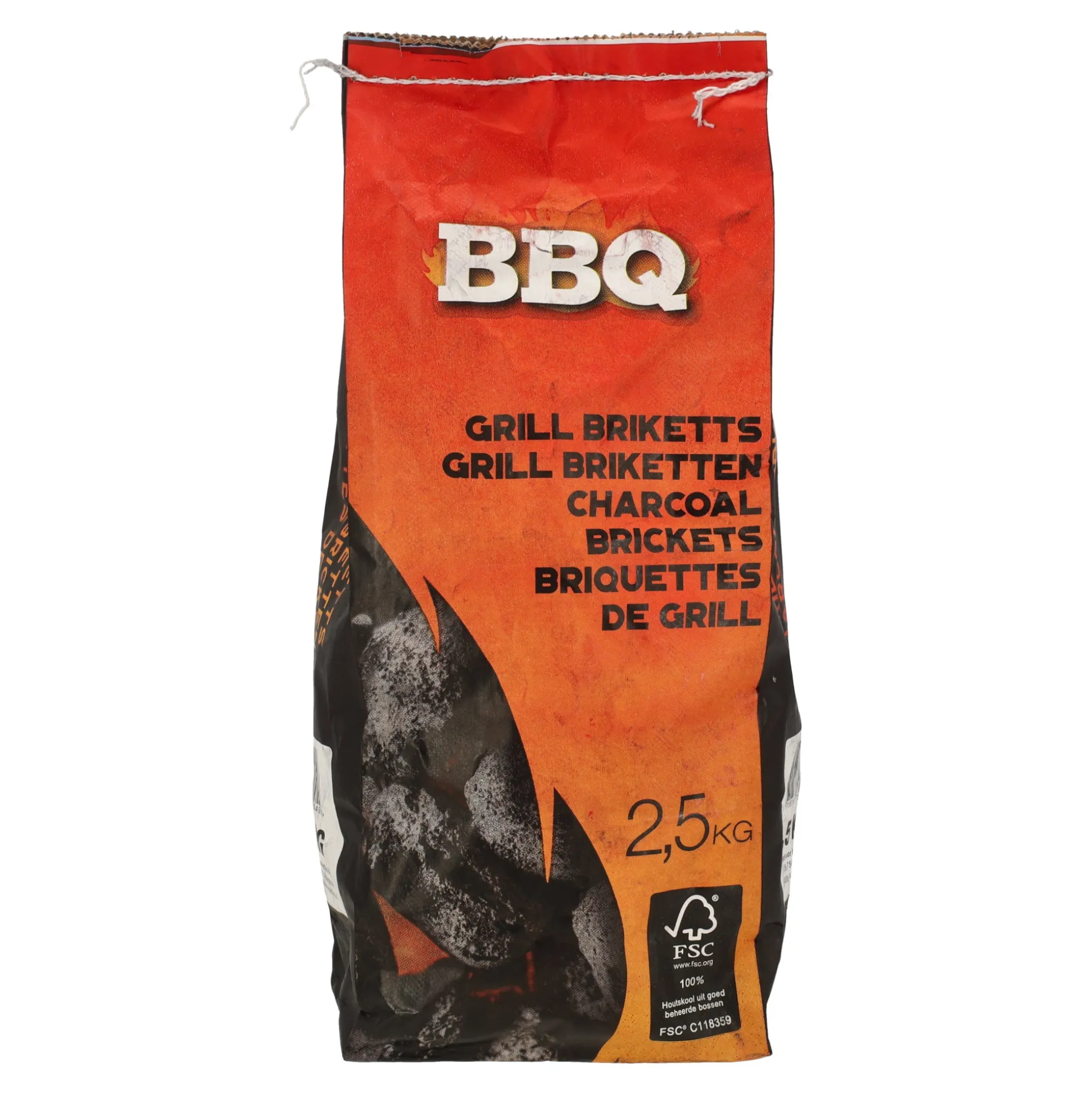 Houtskool briketten 2,5kg