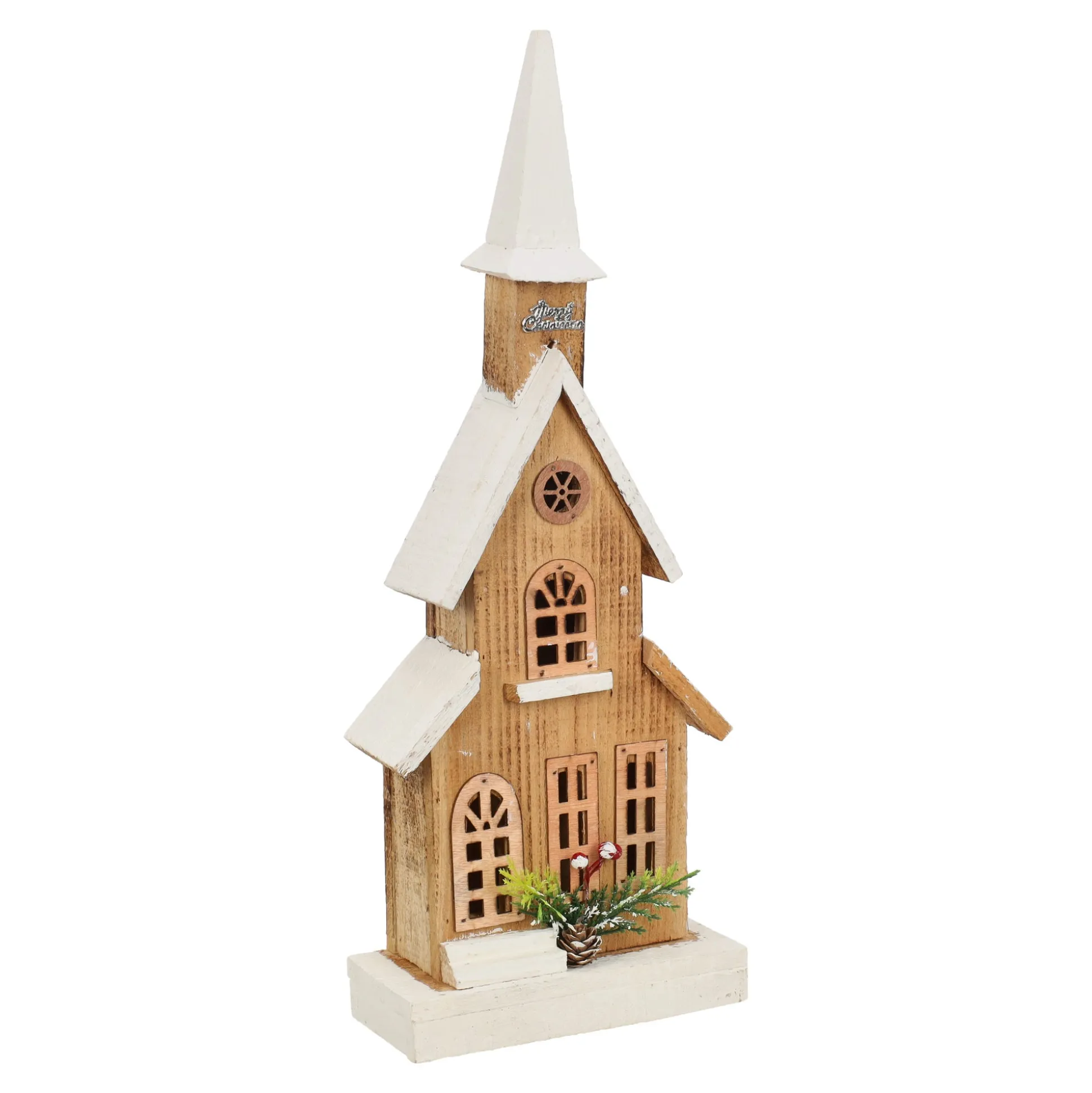 Huis kerst 50 cm, 5 LED