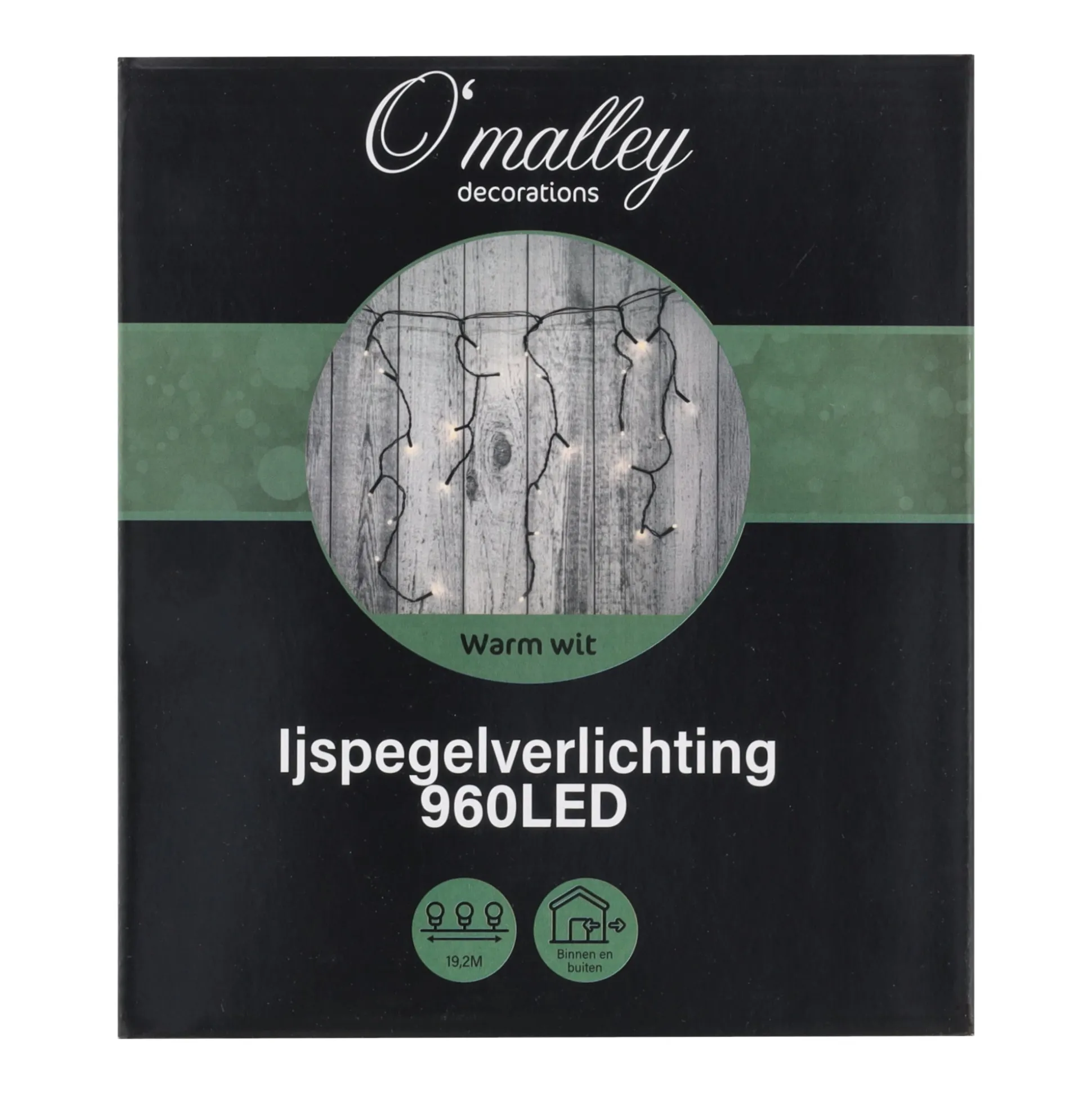 Ijspegelverlichting 960 LED warm wit