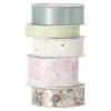 Inpaklint roze mix, 10 stuks
