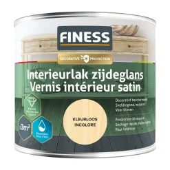 Interieurlak kleurloos 250ml Finess