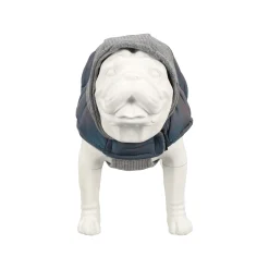 Jas hond Benji blauw/grijs 25cm
