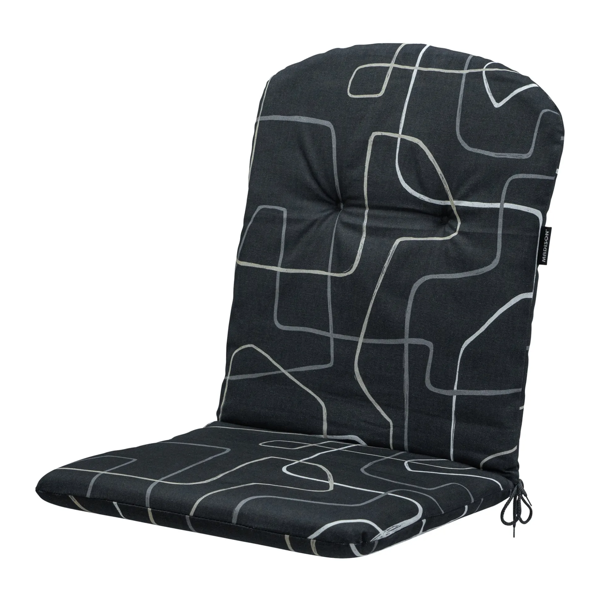 Joah grey kuipkussen H 45x96