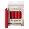 Kaars Diner 12 cm Rood 5 stuks O'malley