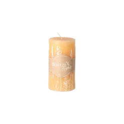 Kaars Graser 13 cm 3 assorti oranje