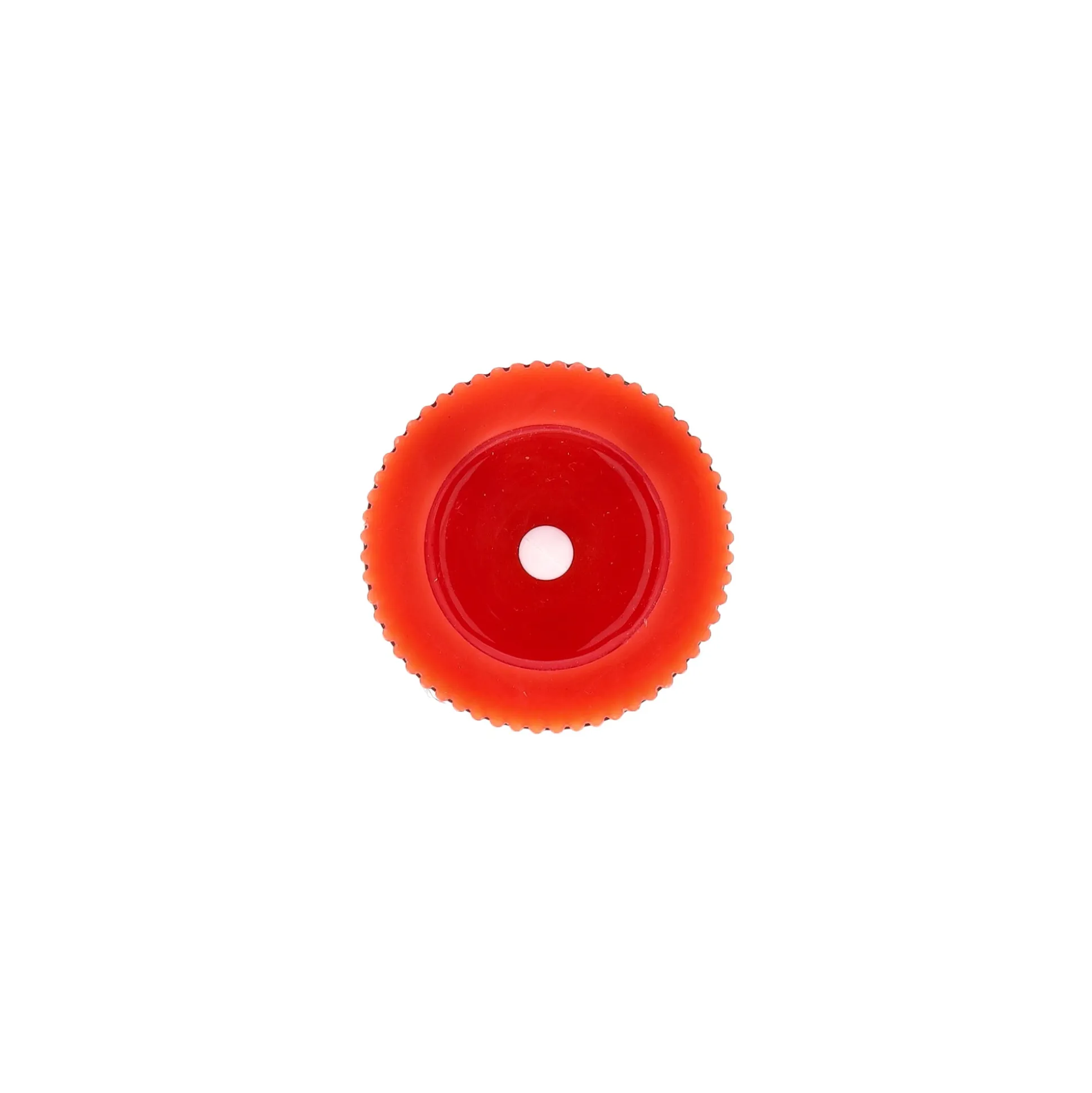Kaars rib melt LED 7 x 12 cm rood