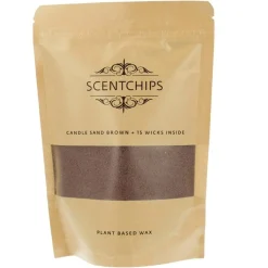 Kaarsenzand bruin 250 gram Scentchips