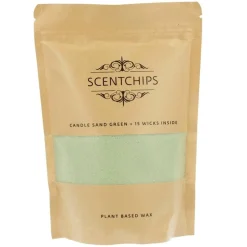 Kaarsenzand groen 250 gram Scentchips