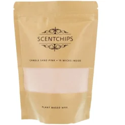 Kaarsenzand roze 250 gram Scentchips