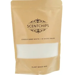 Kaarsenzand wit 500 gram Scentchips