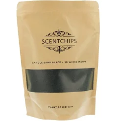 Kaarsenzand zwart 500 gram Scentchips