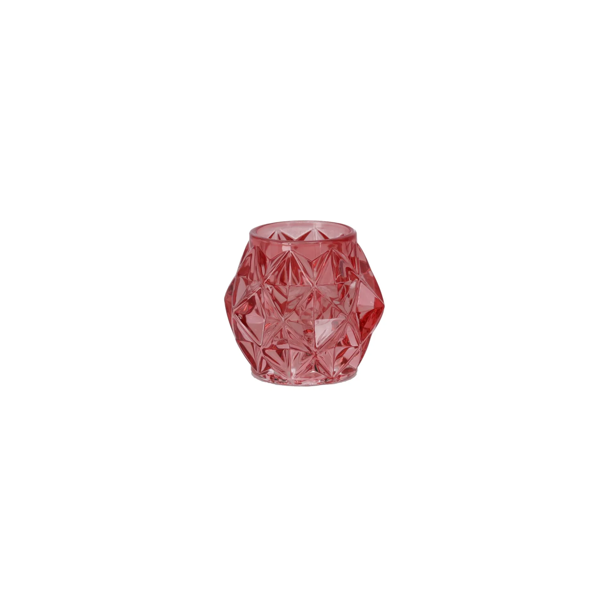 Kaarshouder glas 7 cm