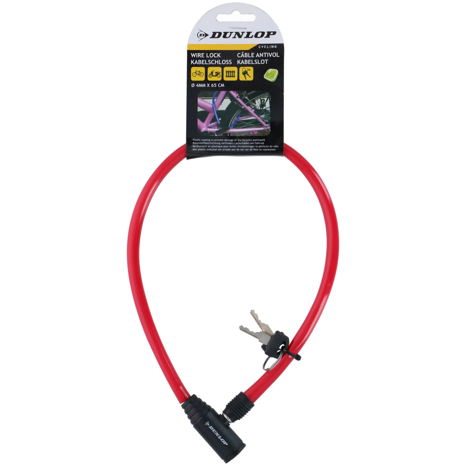 Kabelslot 4 mm x 60 cm Dunlop