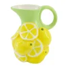 Karaf limoen keramiek 19 x 16 x 21 cm