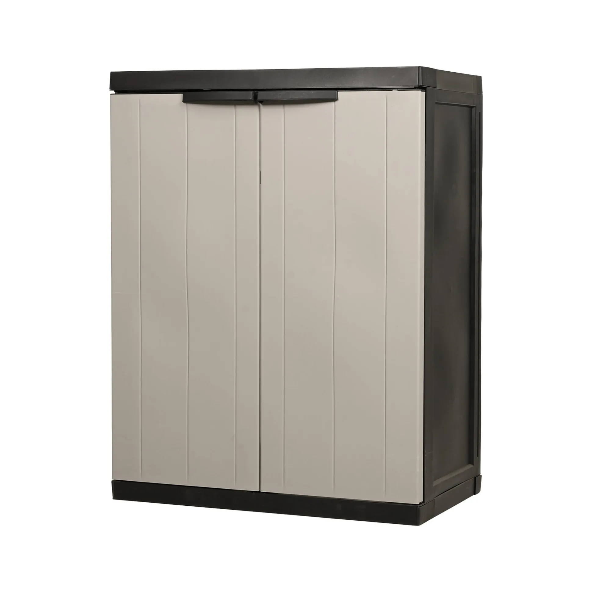 Kast bios midi 85cm zwart/grijs