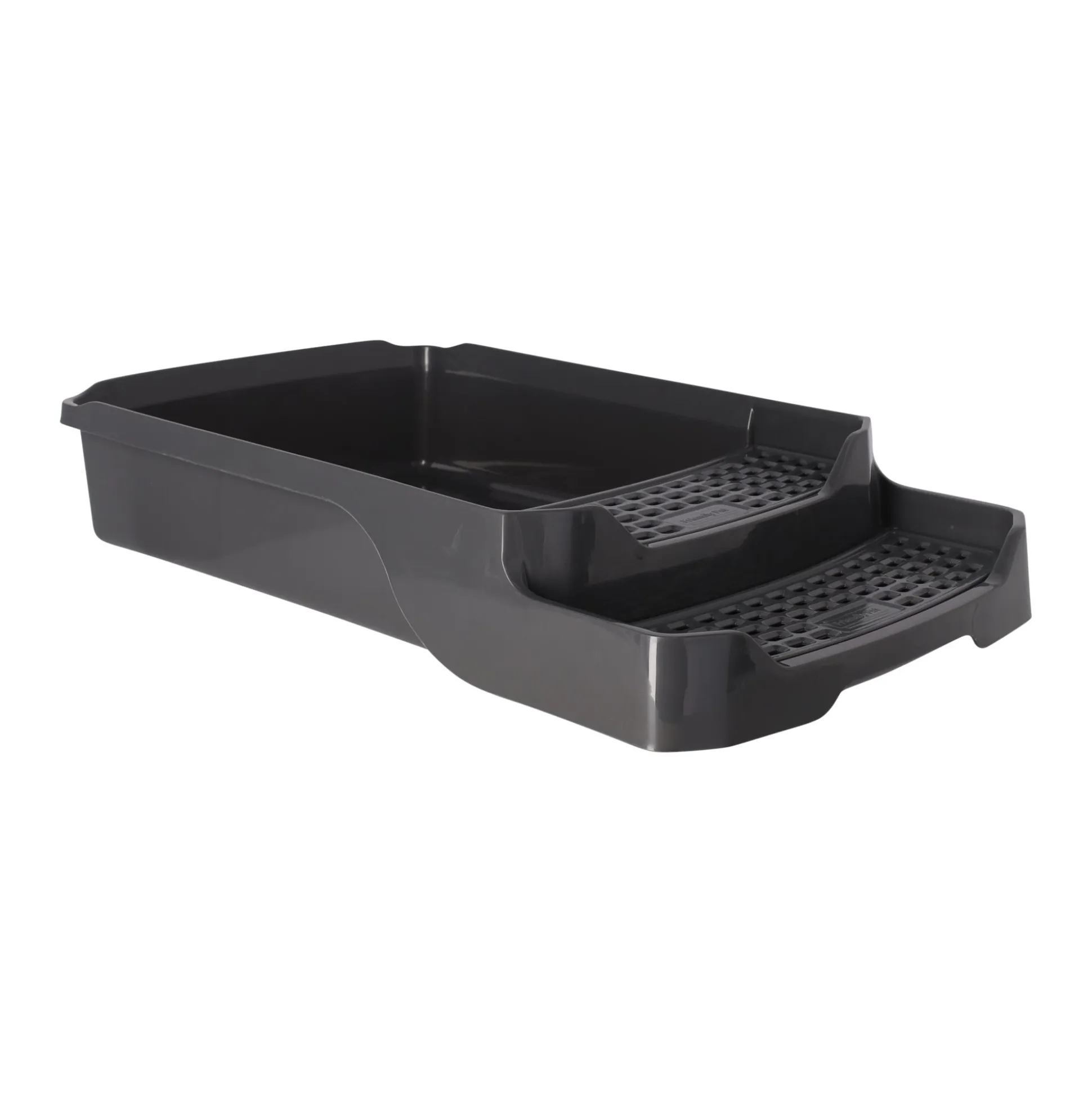 Kattenbak rattan grijs FP