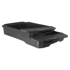 Kattenbak rattan grijs FP