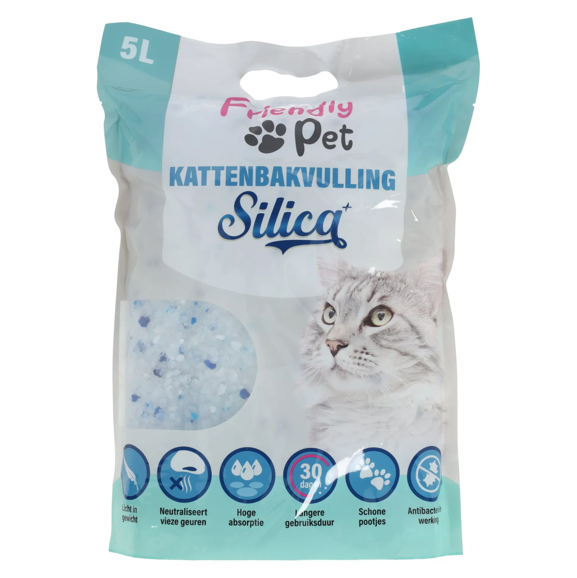 Kattenbakvulling Silica 5L