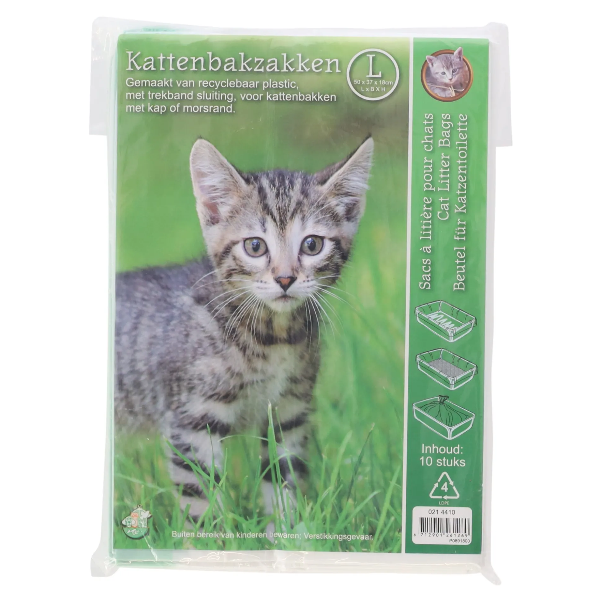 Kattenbakzak large 10st