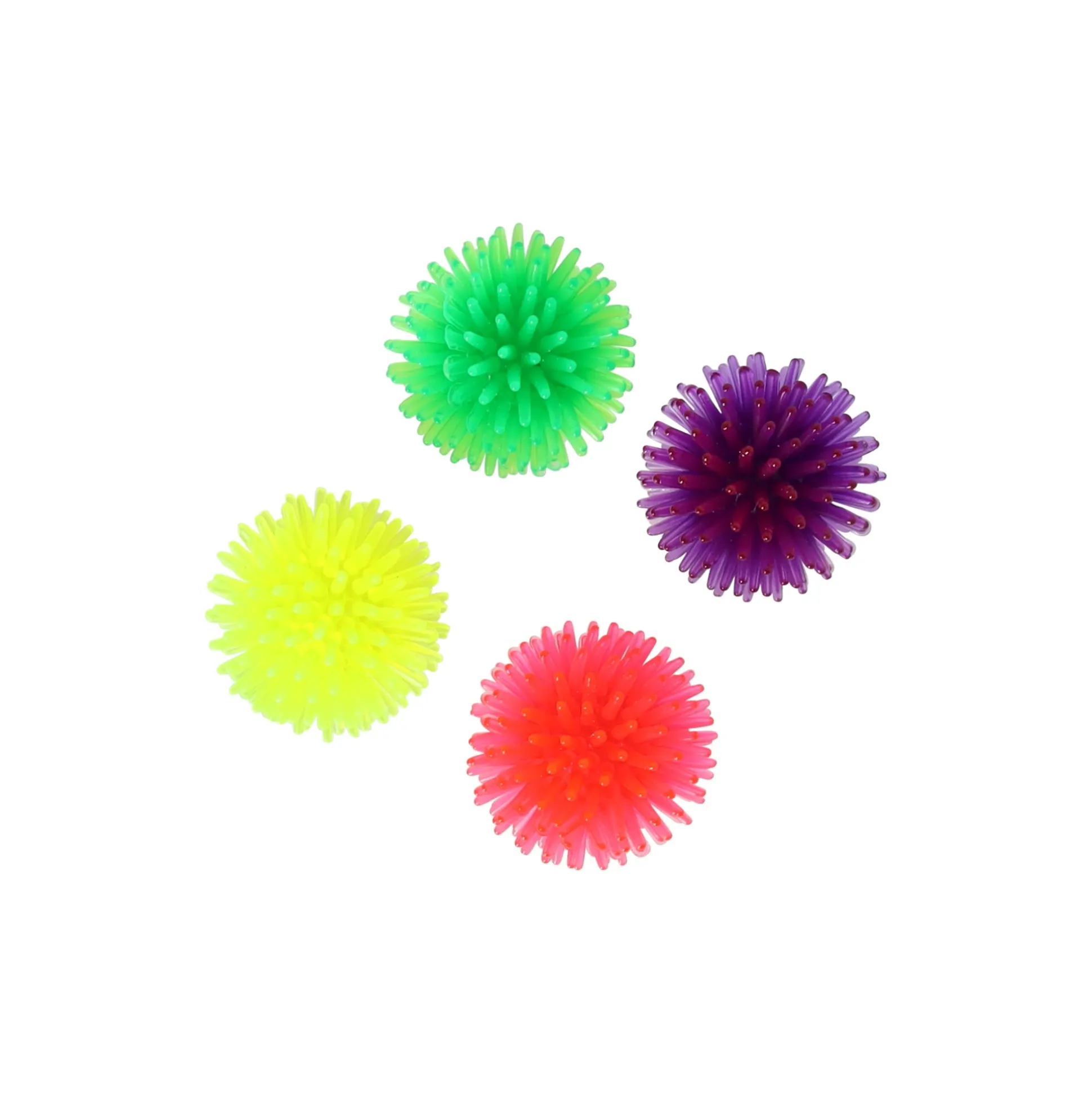 Kattenspeeltje bal 3.5cm 4st assorti Friendly Pet