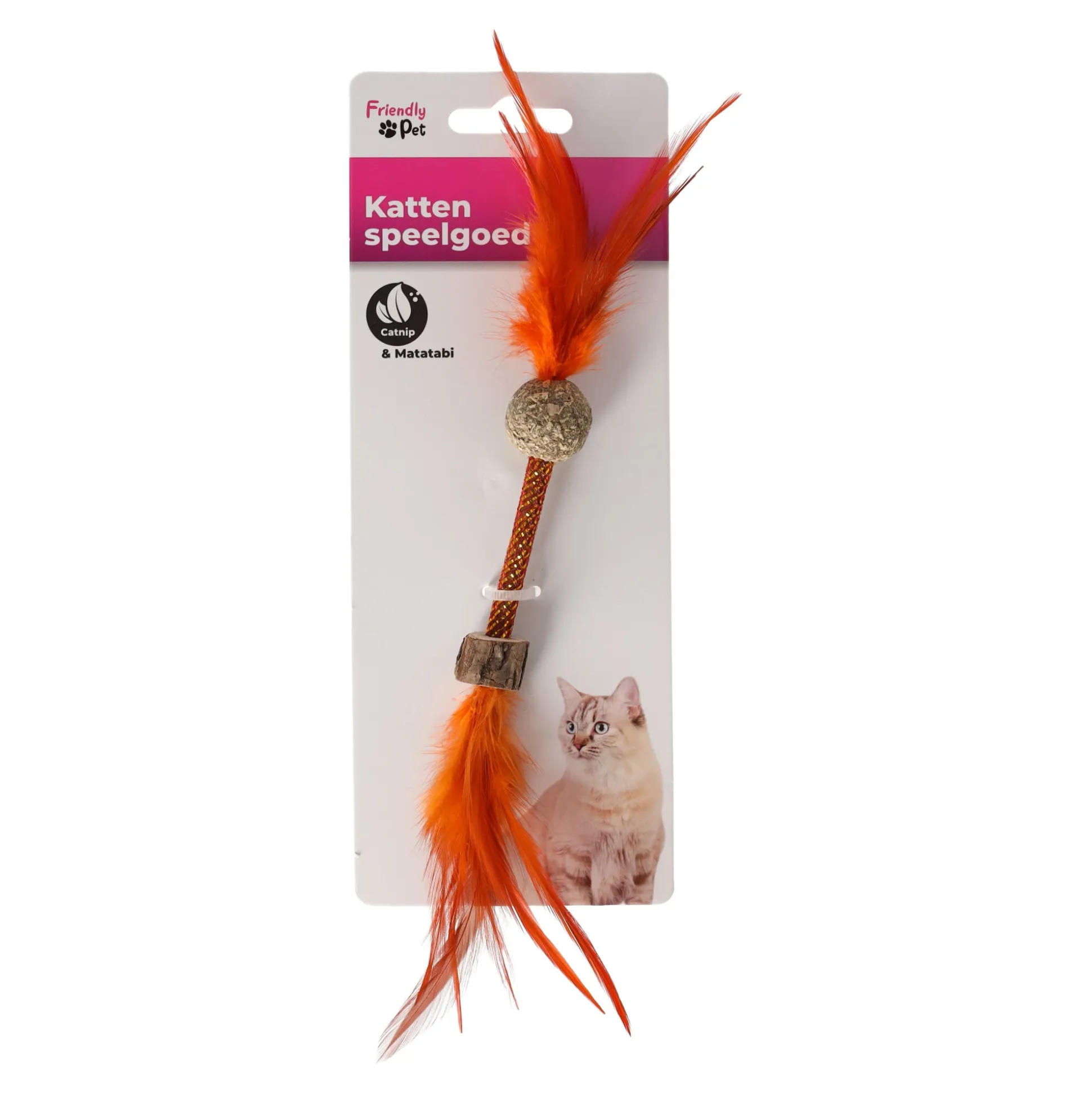 Kattenspeeltje Boleo + catnip + matatabi 9cm assorti...