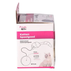 Kattenspeeltje Boula bewegende bal met muis grijs D8...