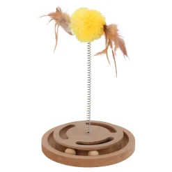 Kattenspeeltje denkspel met veer