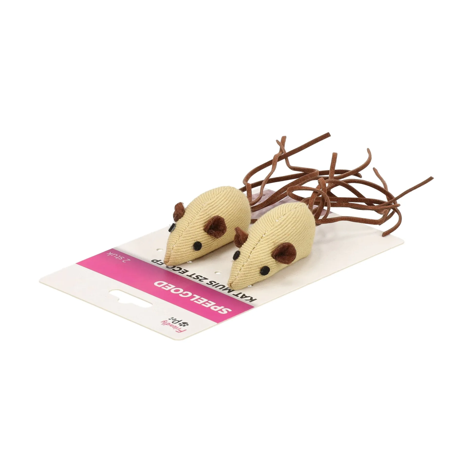 Kattenspeeltje muis 2st eco FP