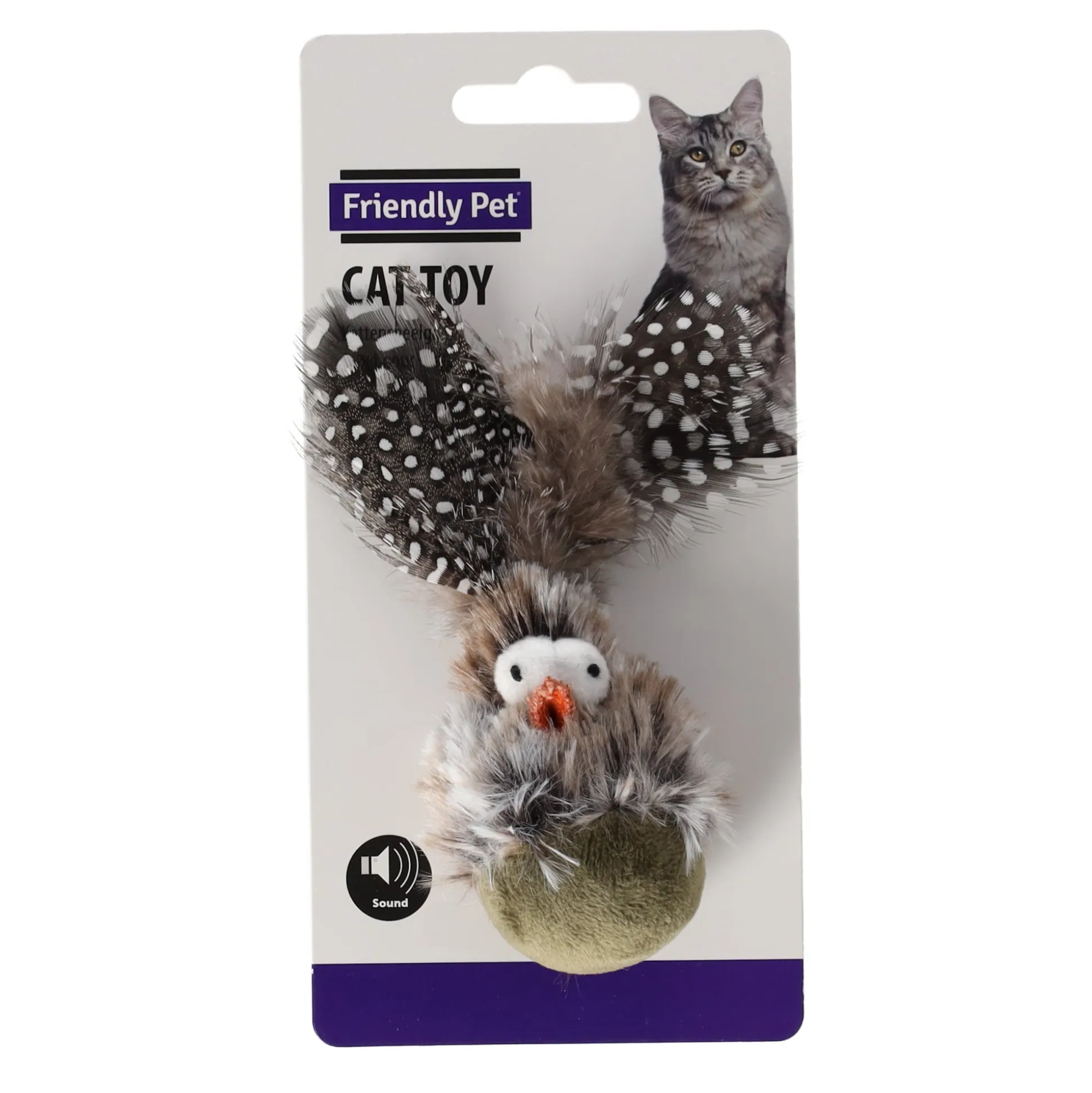 Kattenspeeltje nature wobbler 11cm