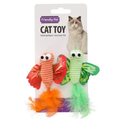 Kattenspeeltje vlinder 17cm