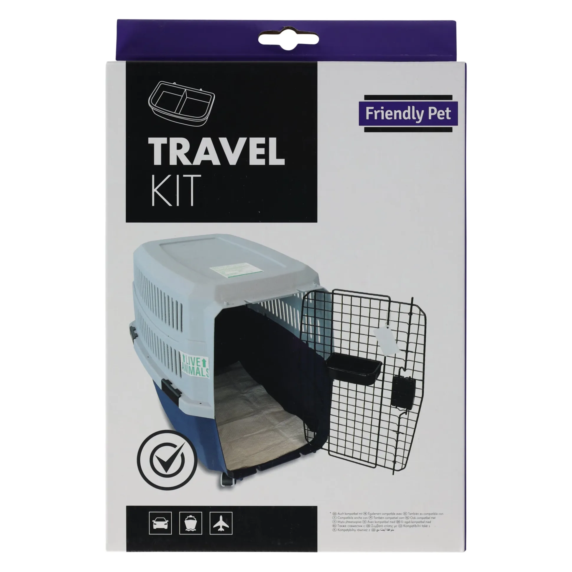 Kennel Avion reiskit Friendly Pet