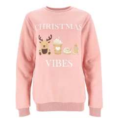 Kerst sweater Vibes XS