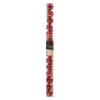 Kerstbal 3 cm mix tube 14st. rood
