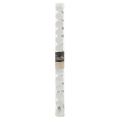 Kerstbal 3 cm mix tube 14st. winter white
