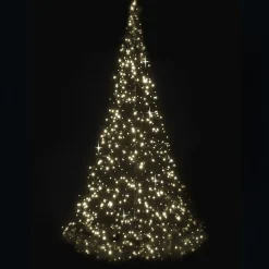 Kerstboom 185cm V2 480L w-wit twinkle