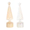 Kerstboom LED 32 cm goud of wit