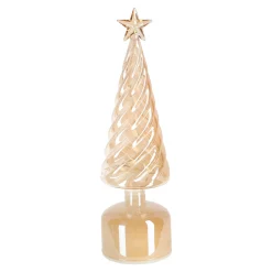 Kerstboom LED 32 cm goud of wit