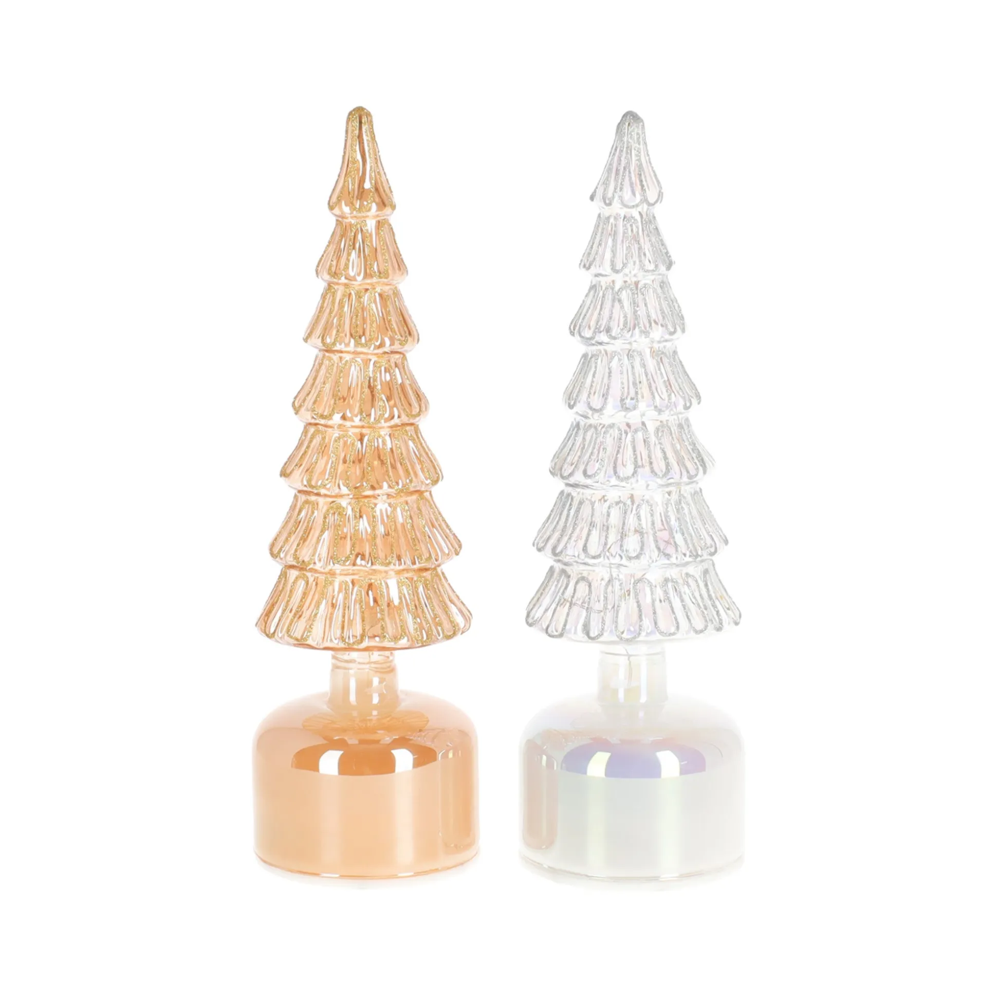 Kerstboom LED 33 cm goud of wit