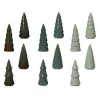 Kerstboom porselein groen 20 cm