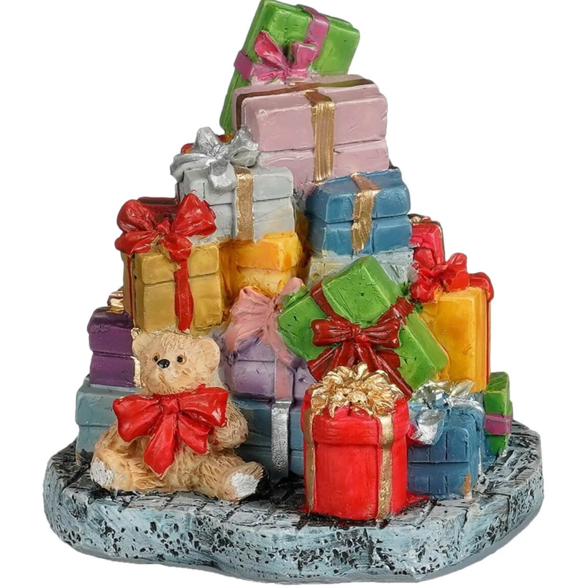 Kerstdorp Cadeaus 6x5x6cm