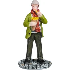 Kerstdorp Friet eten 7x4x7cm